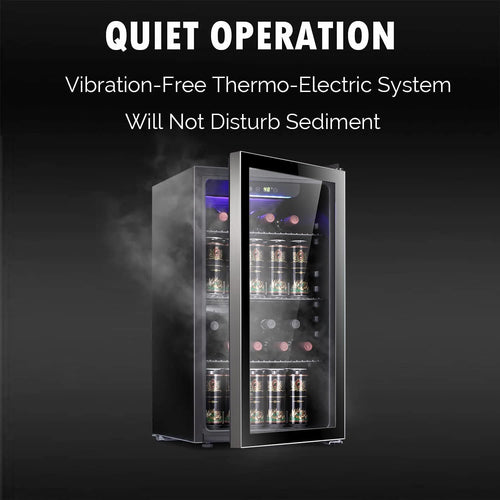 3.2 cu.ft  Wine Cooler/Cabinet Beverage Refrigerator W5899H