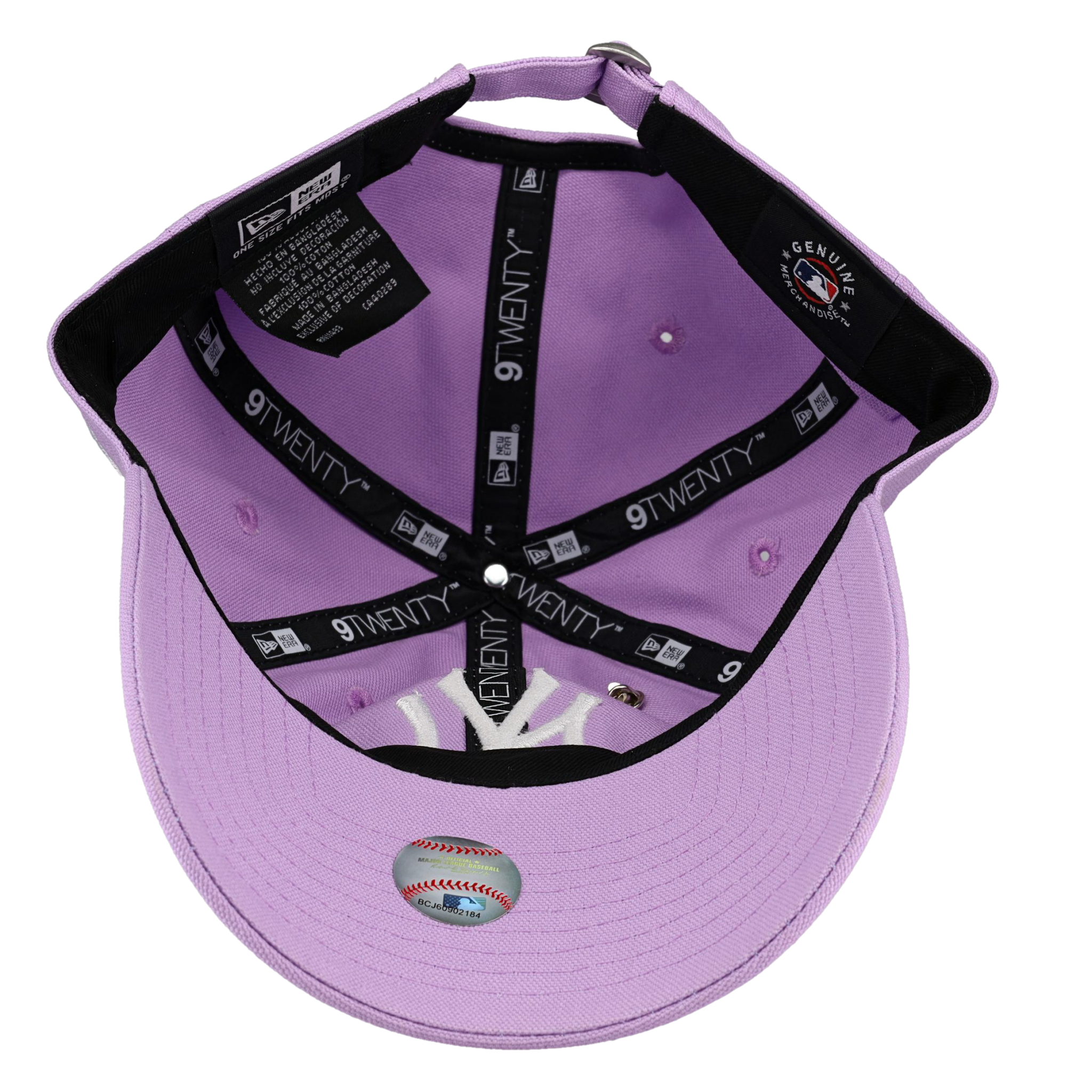New York Yankees New Era 9Twenty Adjustable Hat (Tropic Purple)