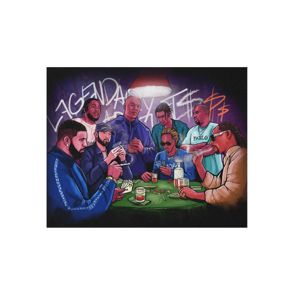 Legendary Hip-Hop Artists Rug