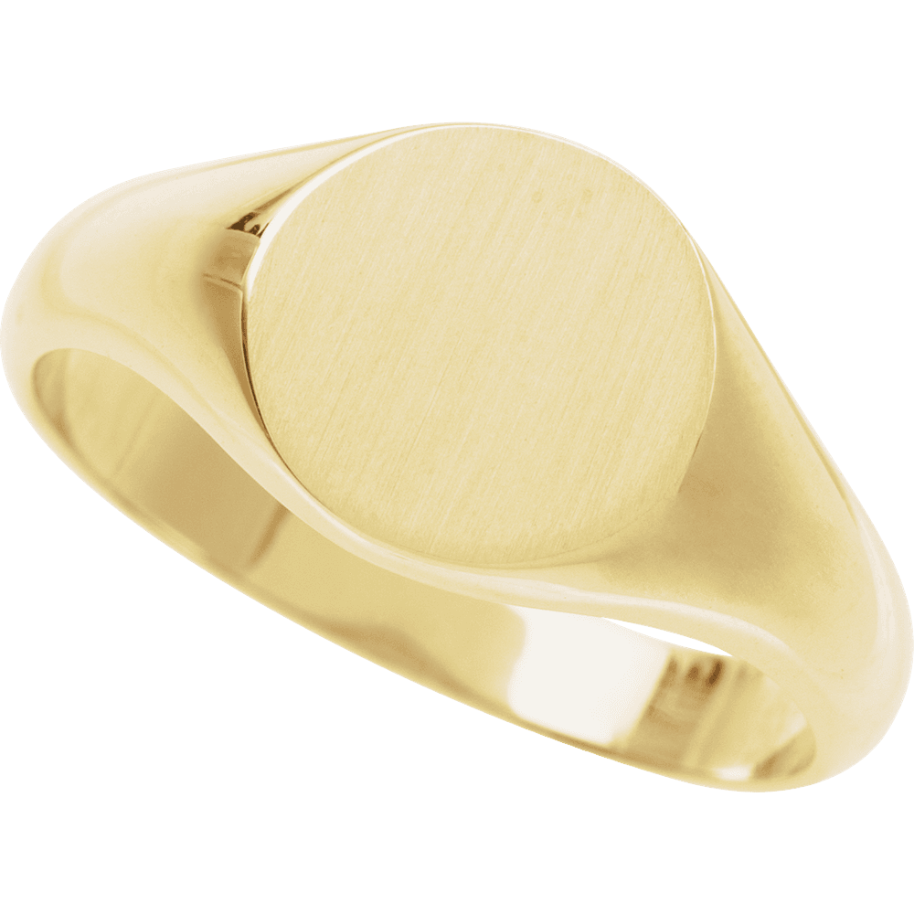 L’Empreinte 14K Yellow Gold Signet Ring