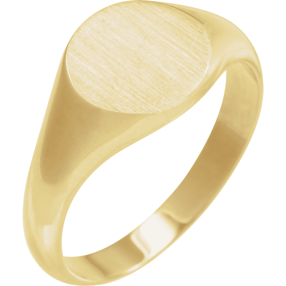 L’Empreinte 14K Yellow Gold Signet Ring