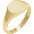 L’Empreinte 14K Yellow Gold Signet Ring