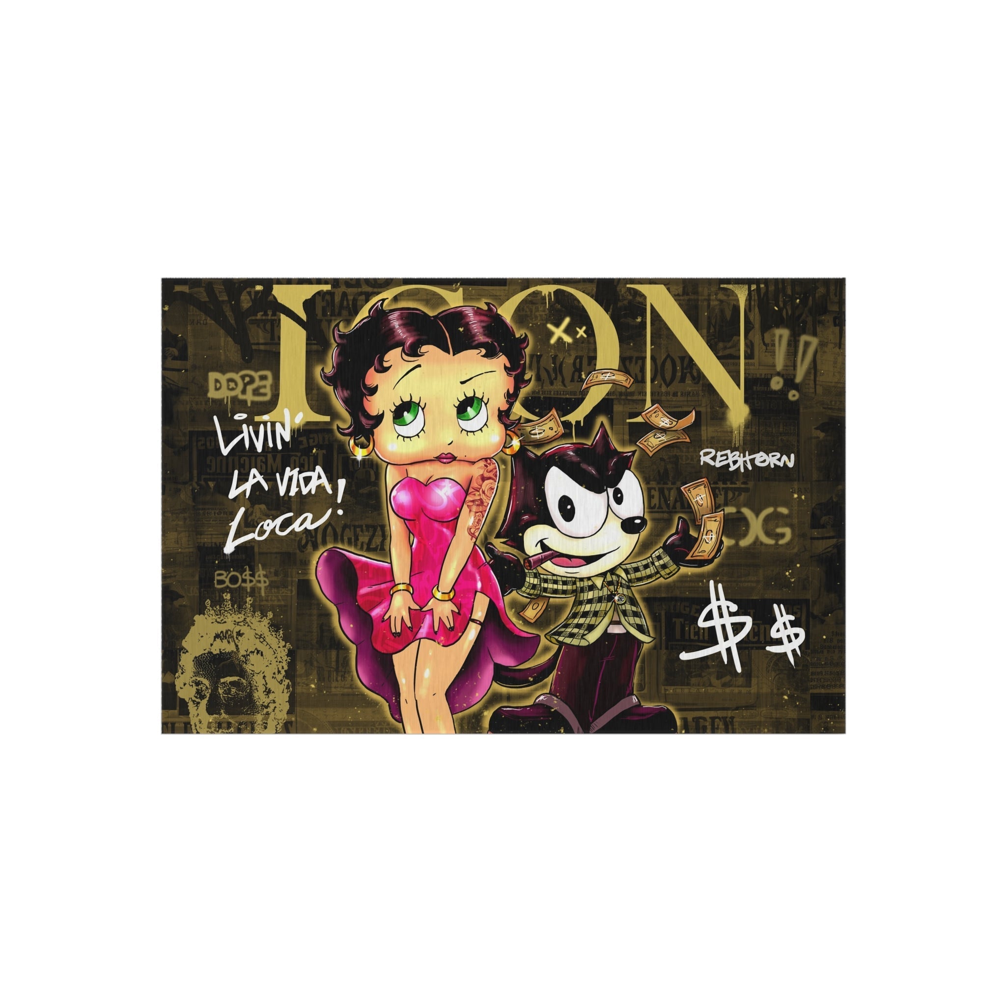 Livin La Vida Loca Gold/Yellow Rug