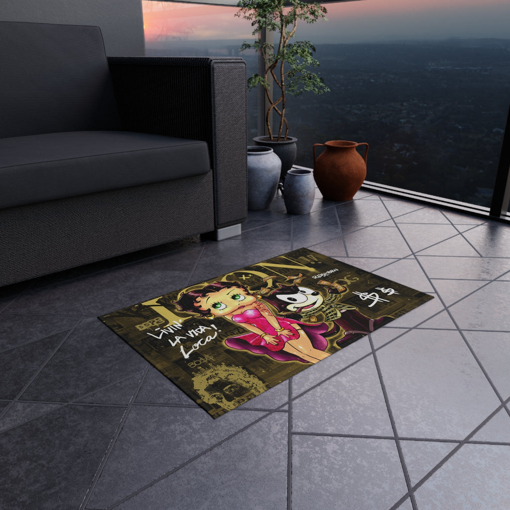 Livin La Vida Loca Gold/Yellow Rug