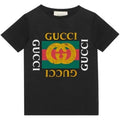 Gucci Black Tiger Logo T-Shirt
