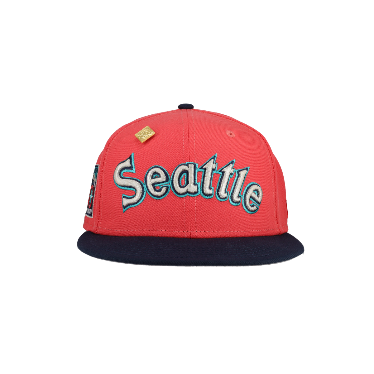 Seattle Mariners 40th Anniversary Side Patch 59Fifty Fitted Hat