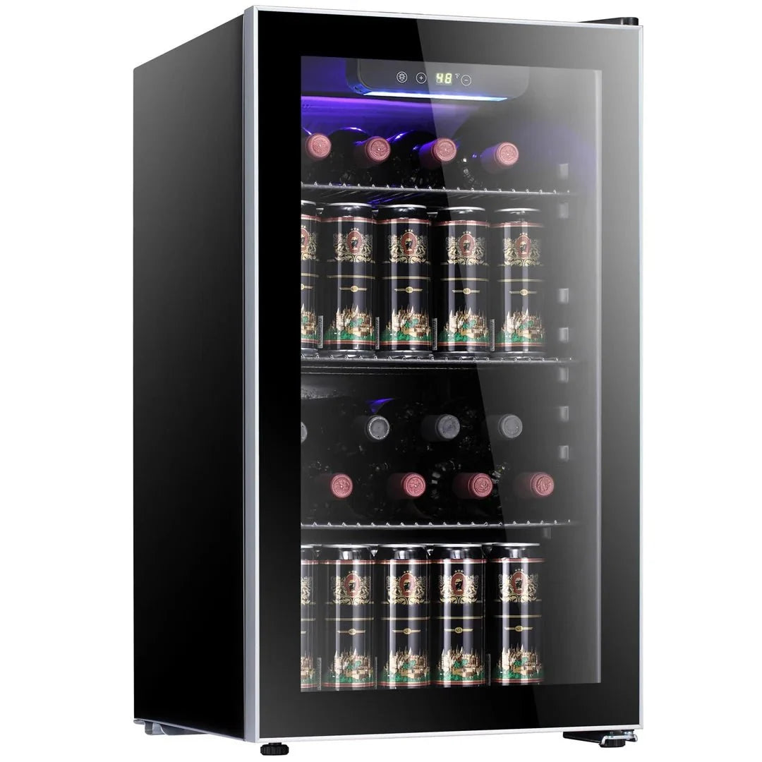 Matte Beverage Refrigerator and Cooler W58128H