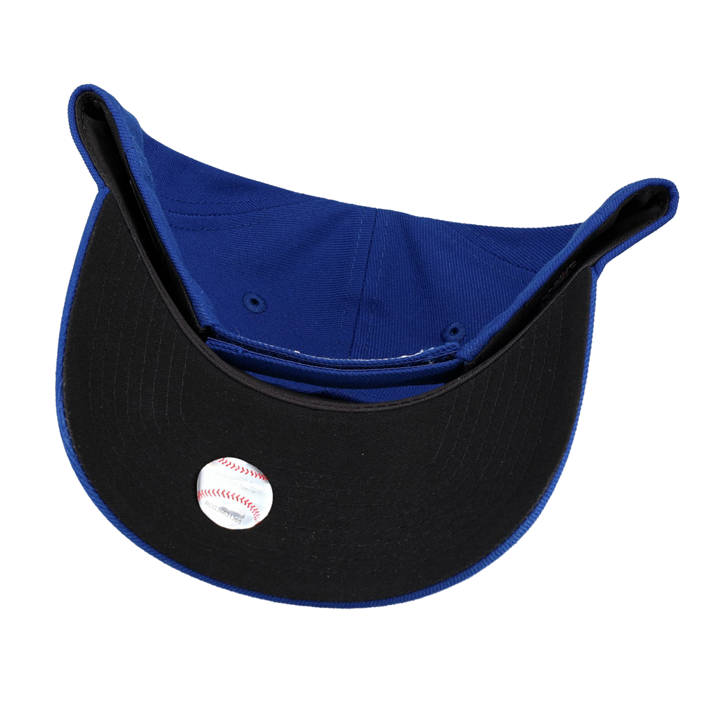 New York Mets New Era 9Forty Dad Hat Velcro (Royal/Orange)