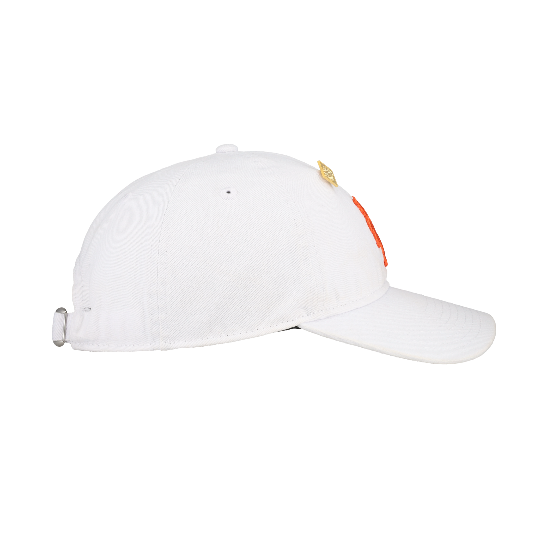 New York Mets New Era 9Twenty Adjustable Hat (White Orange)