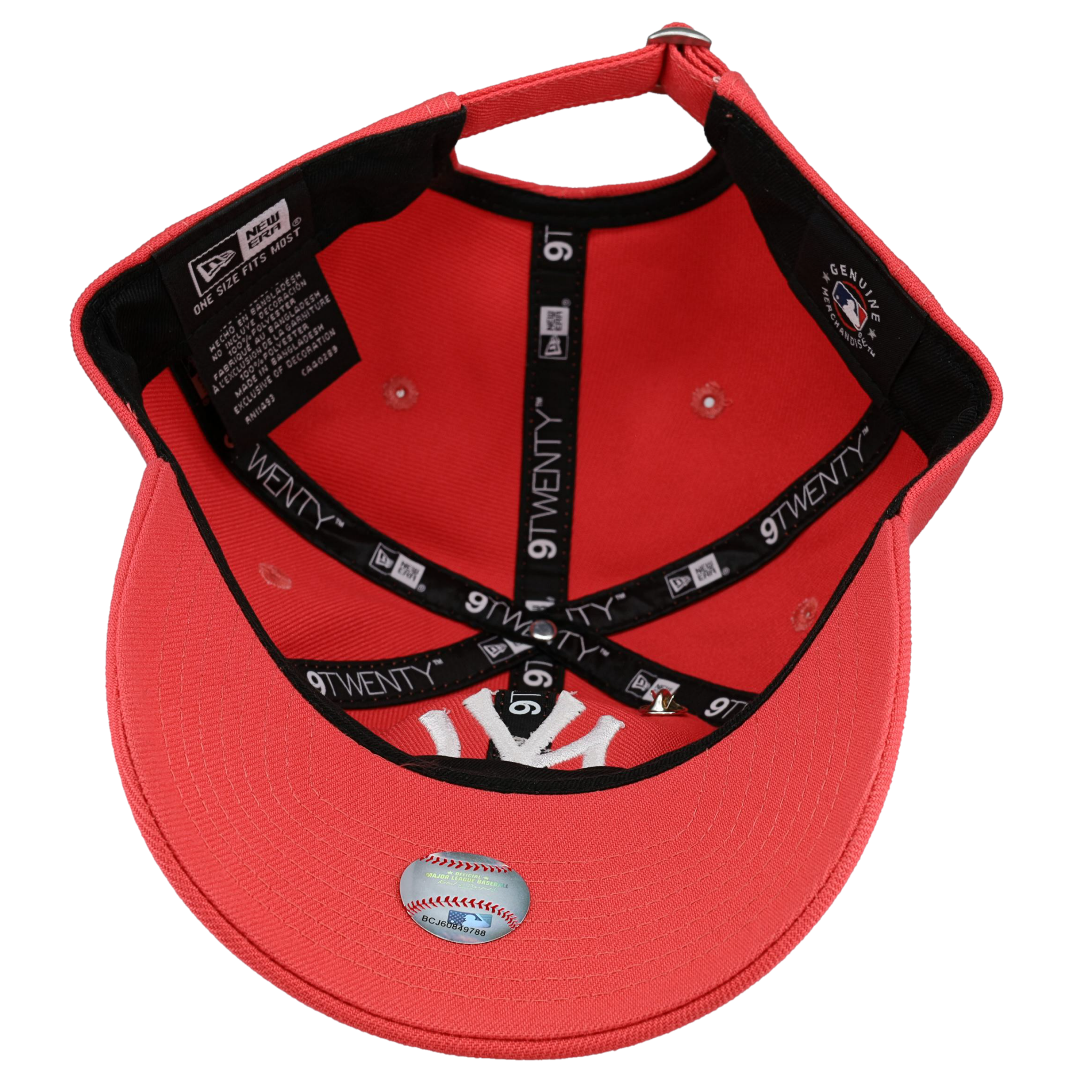 New York Yankees New Era 9Twenty Adjustable Hat (Coral)