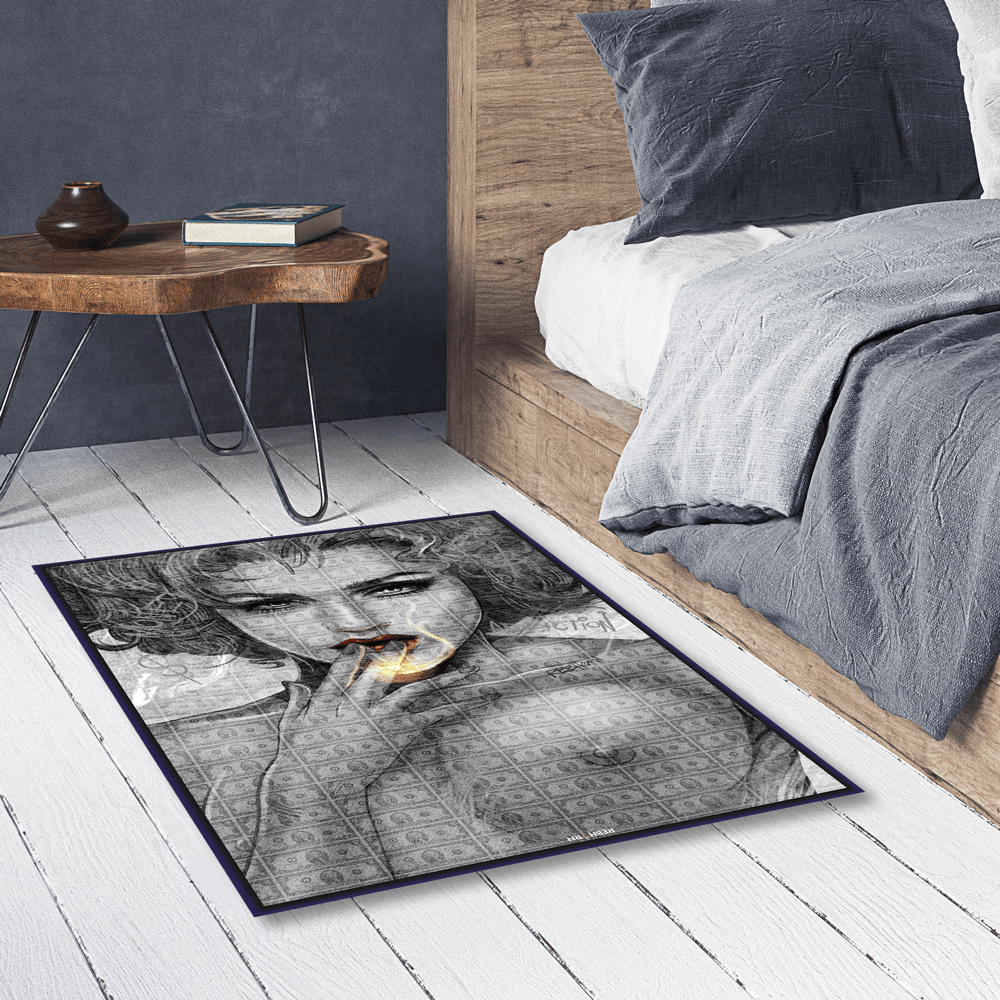 MONEY ADDICTION RUG