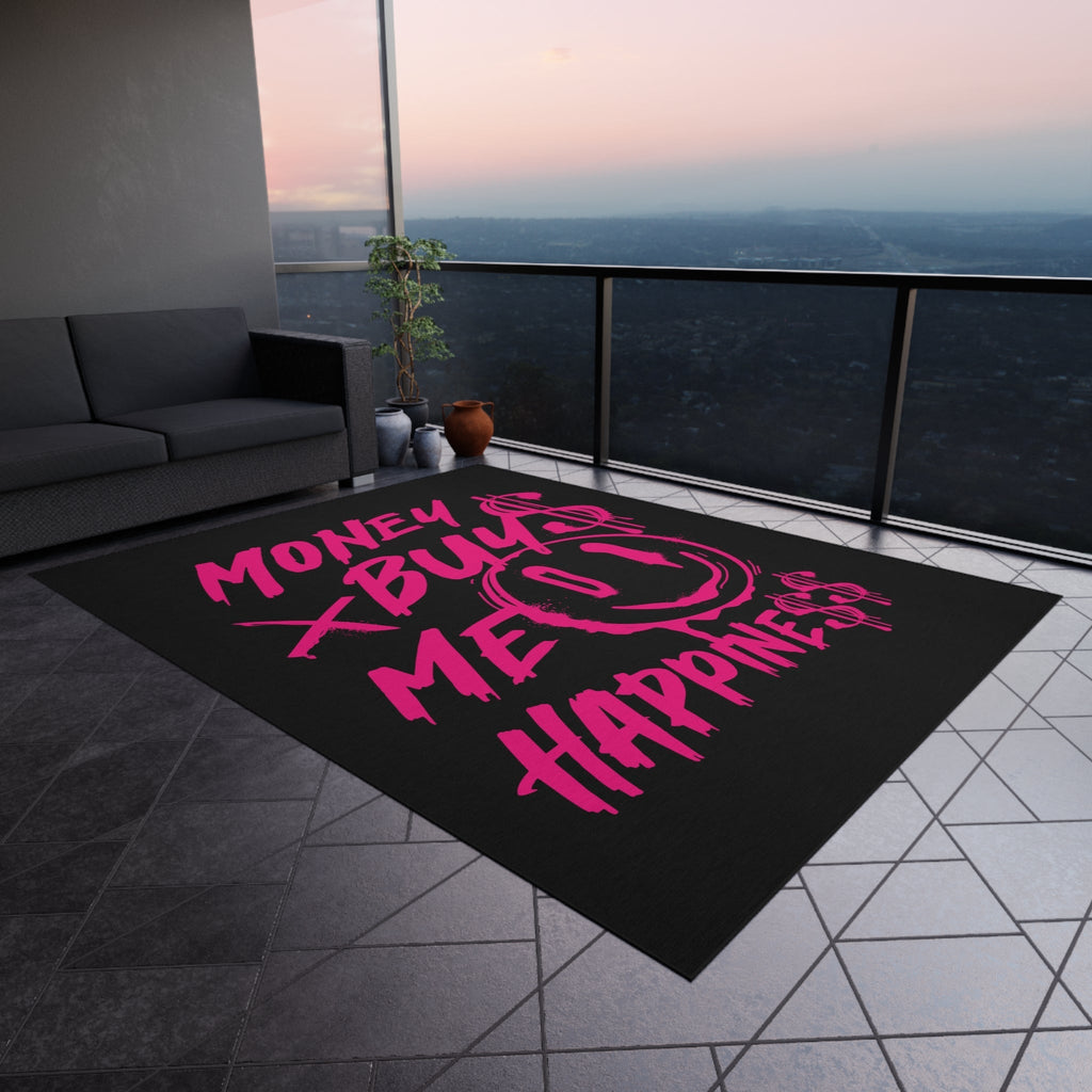 Money Buys Happiness Rug