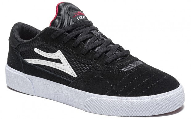 Lakai Shoes Cambridge - Black/White Suede