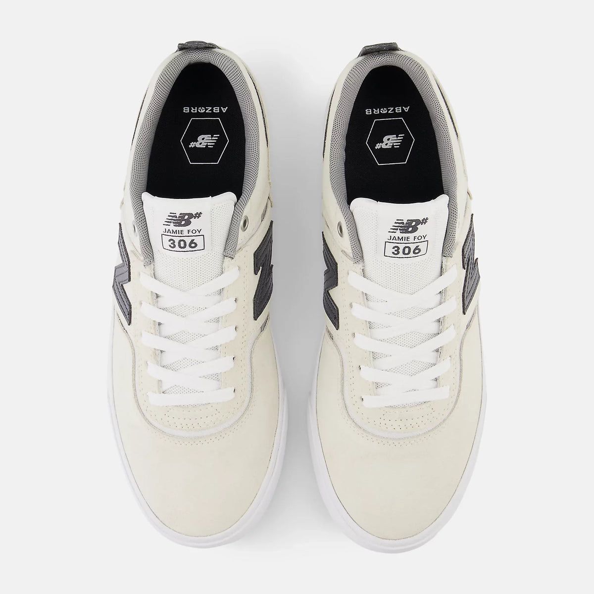New Balance Shoes Numeric Jamie Foy 306 - White/Black