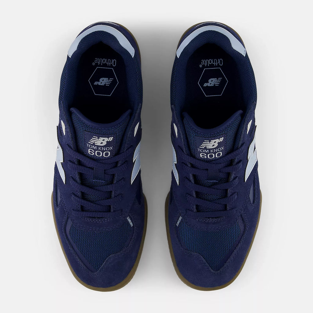 New Balance Shoes Numeric Tom Knox 600 - Navy/Sky Blue