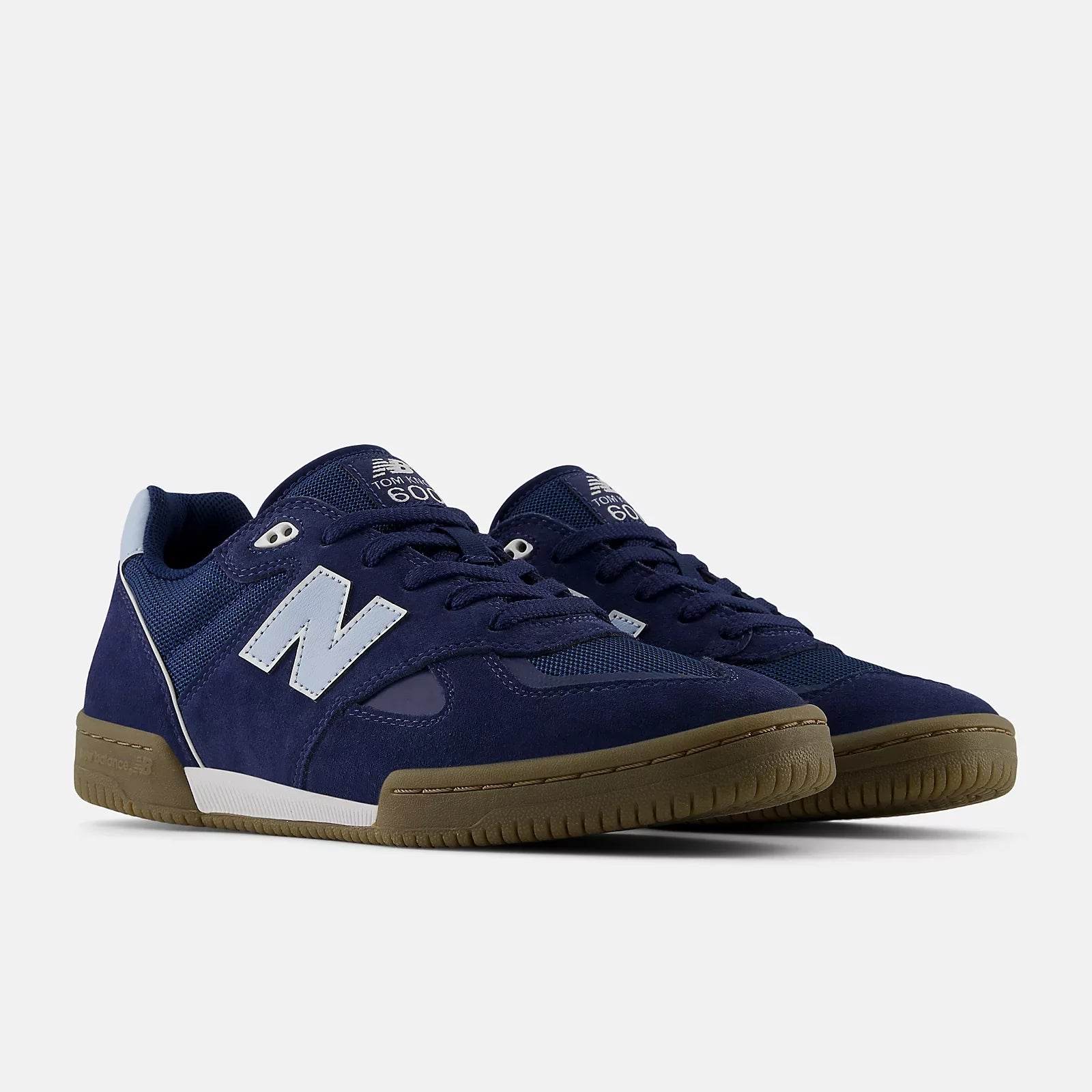 New Balance Shoes Numeric Tom Knox 600 - Navy/Sky Blue