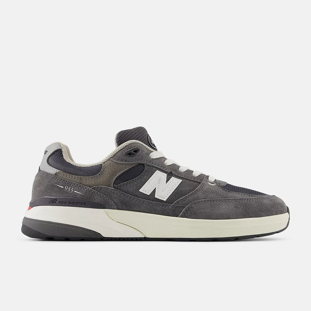 New Balance Shoes Numeric Andrew Reynolds 933 - Dark Grey/White