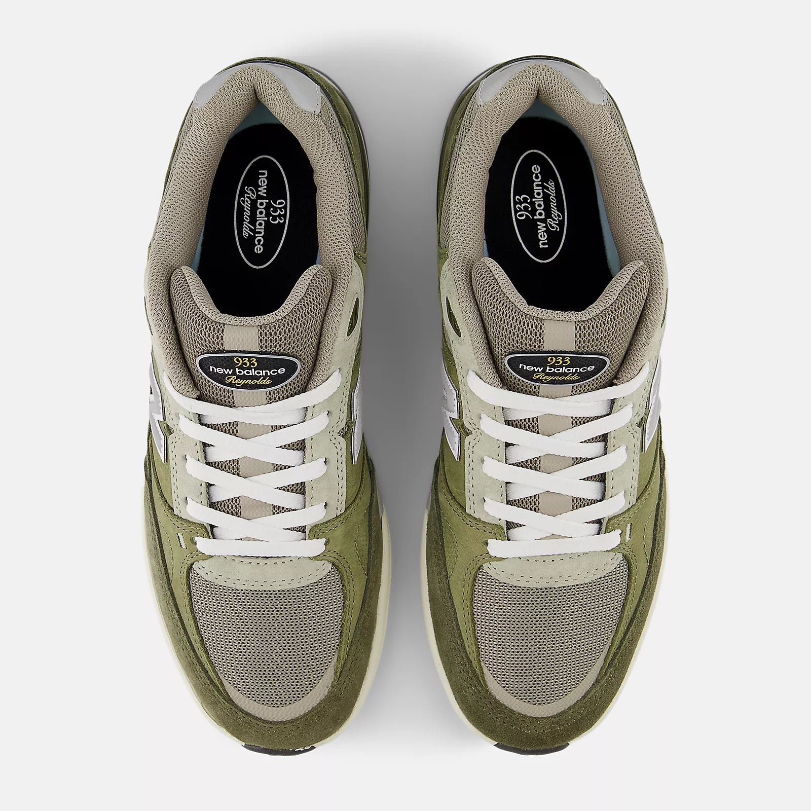 New Balance Shoes Numeric Andrew Reynolds 933 - Olivine/Dark Olivine