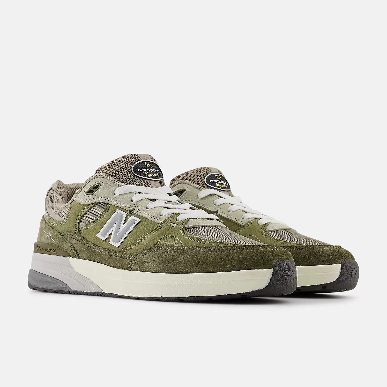 New Balance Shoes Numeric Andrew Reynolds 933 - Olivine/Dark Olivine