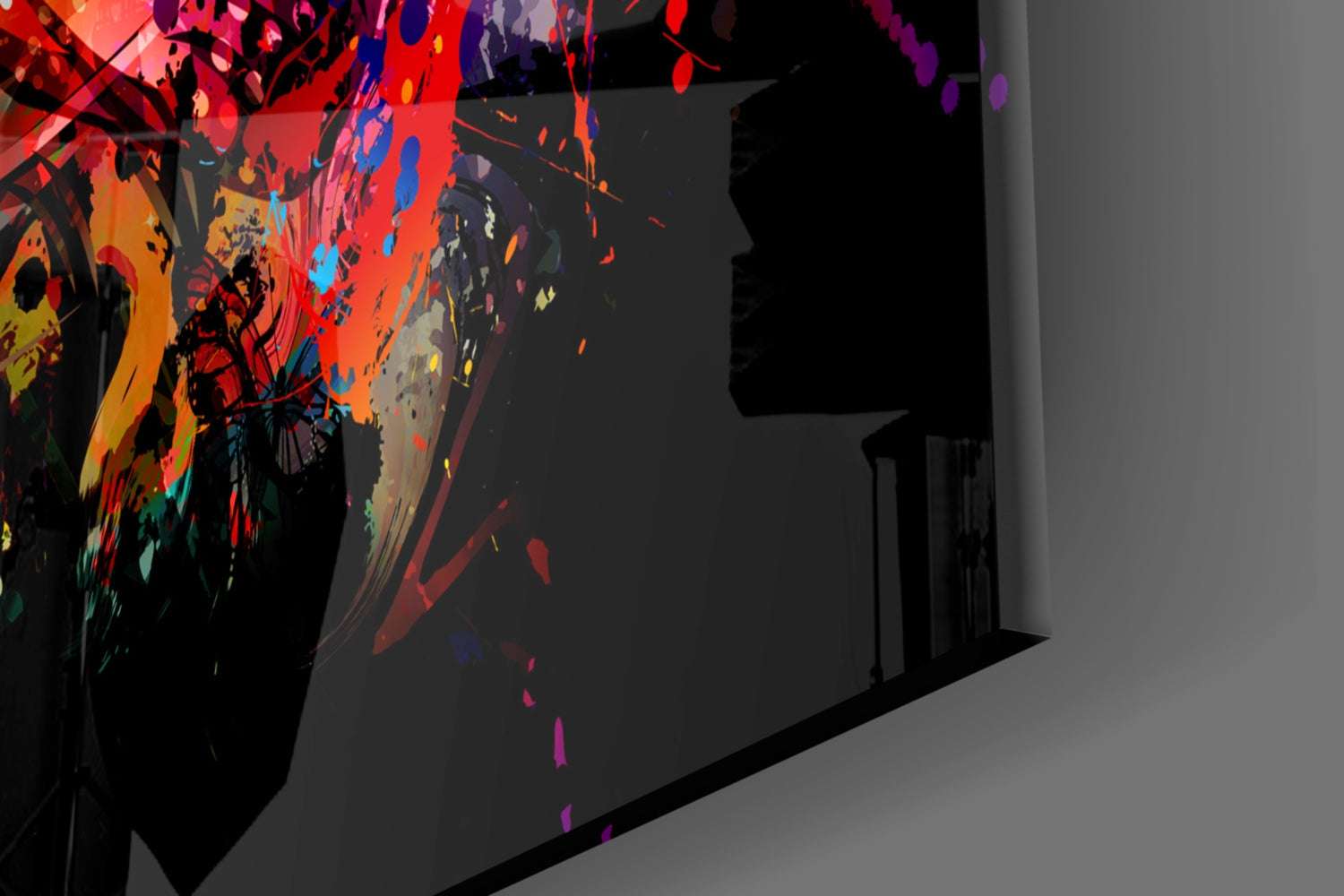 Illustration Eye Glass Wall Art