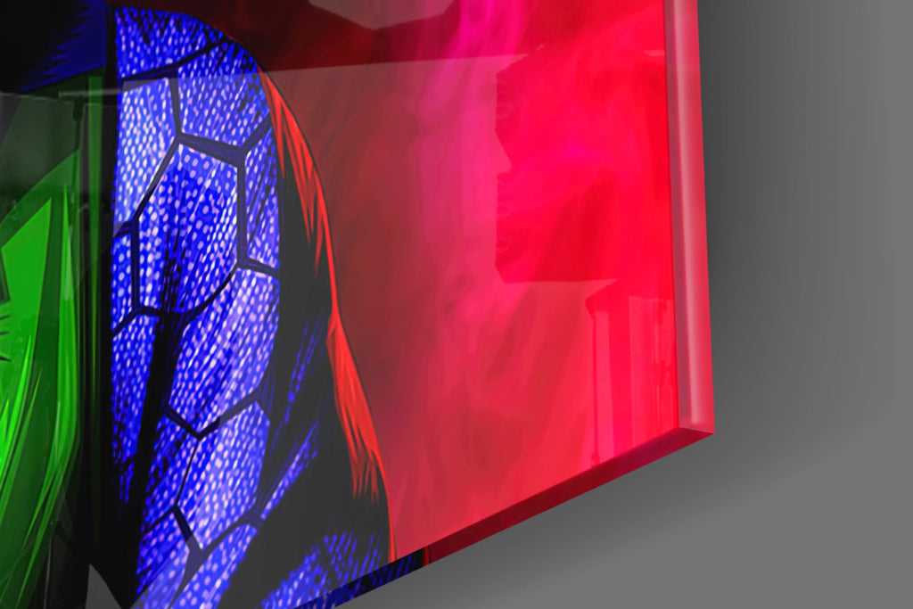 Joker Glass Wall Art