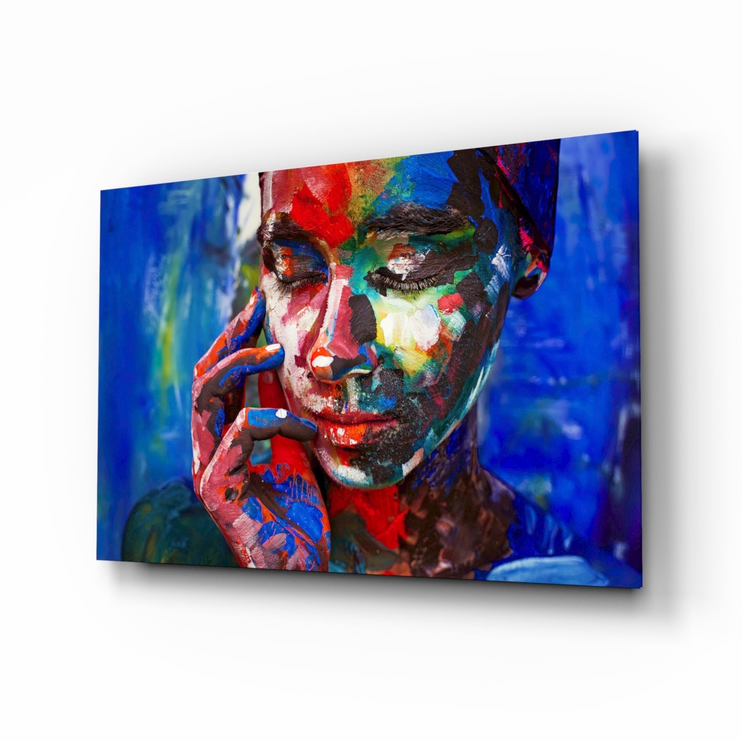 Women's Glass Wall Art