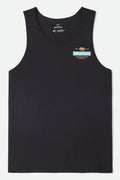 Brixton Pinnacle Black Tank Top