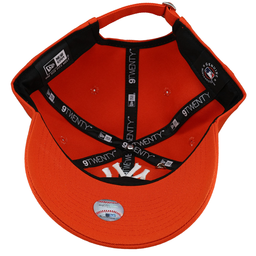 New York Yankees New Era 9Twenty Adjustable Hat (Countdown Orange)