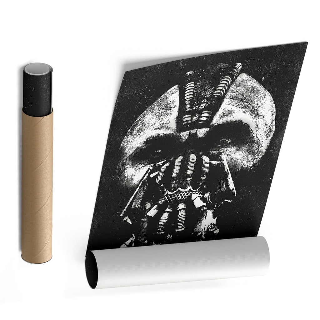 Bane The Dark Knight Rises Canvas Print – Batman Villain Wall Art for Home Decor