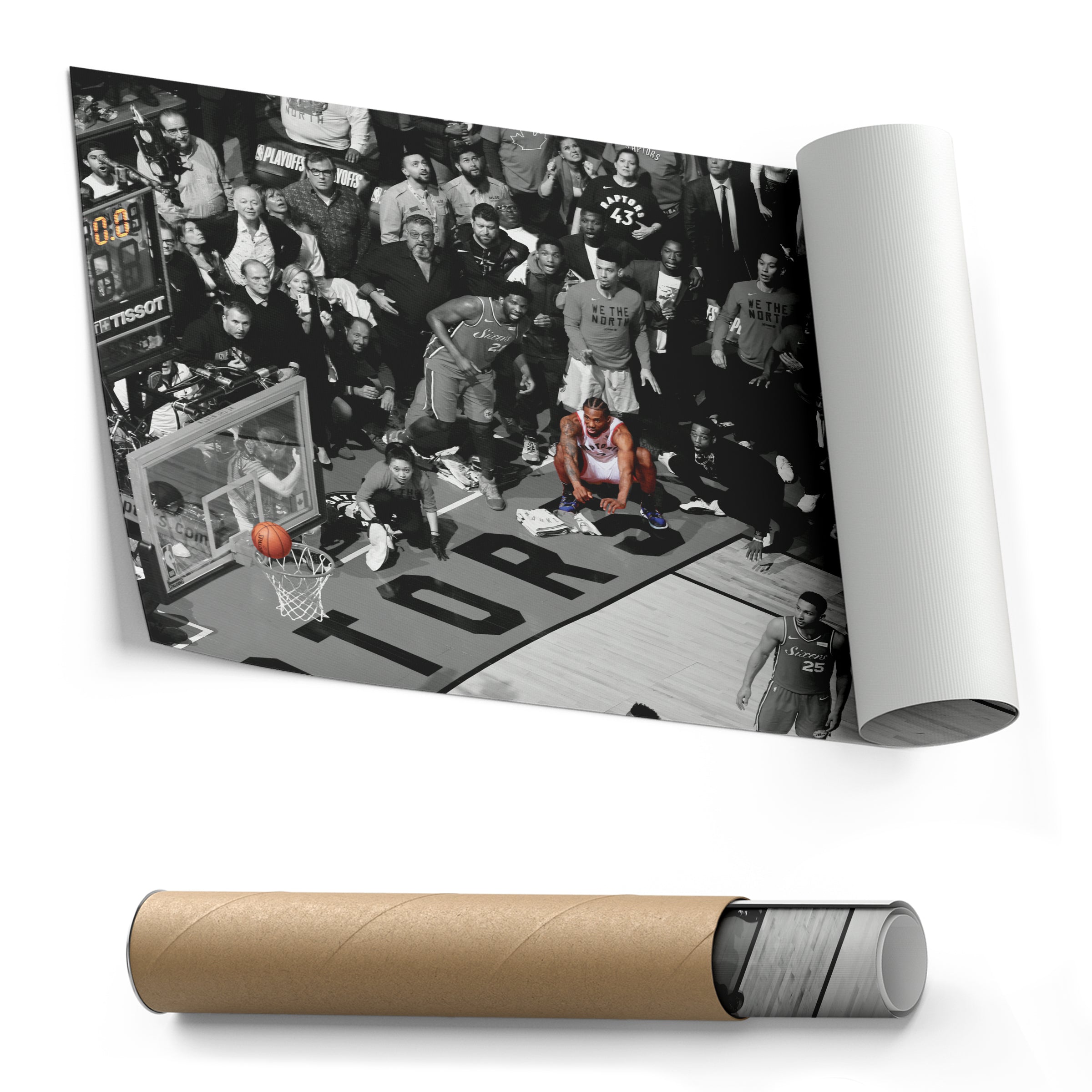 Kawhi Leonard Canvas Art – Raptors Game 7 Wall Decor