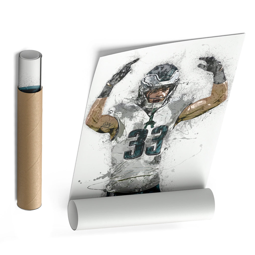 Cooper DeJean Canvas Art – Philadelphia Eagles Wall Decor