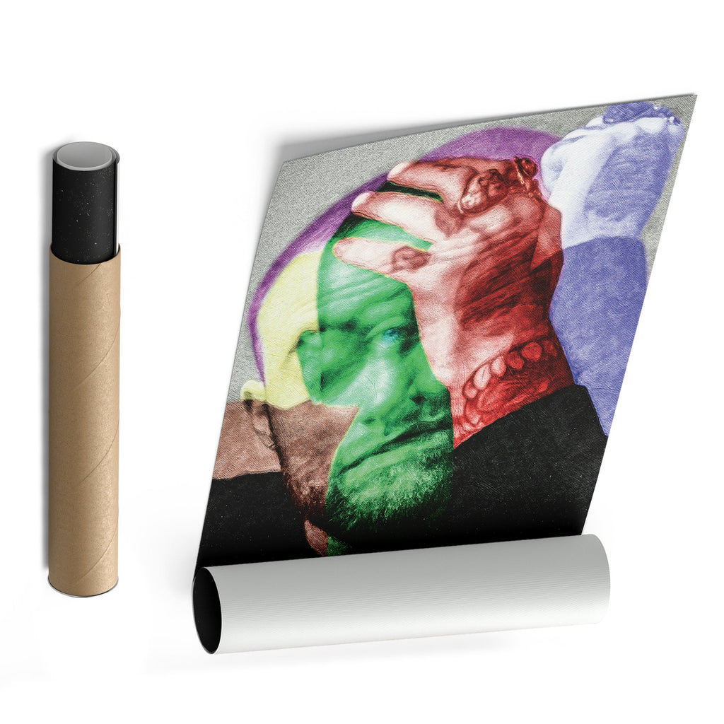 Mac Miller Circles Canvas – Rapper Wall Art Gift for Music Fans and Collectors