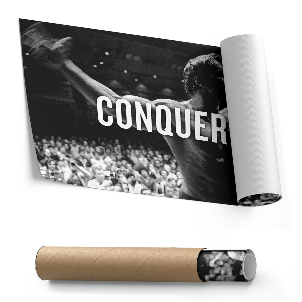 Arnold Schwarzenegger Canvas Art - Bodybuilding Wall Decor