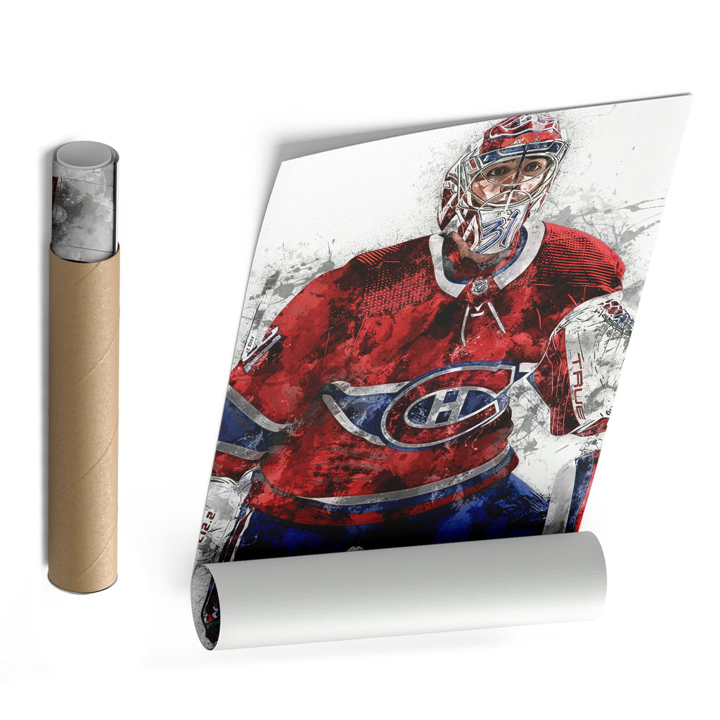 Carey Price Canvas Art – Montreal Canadiens Wall Decor
