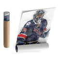 Henrik Lundqvist Canvas Art – New York Rangers Wall Decor