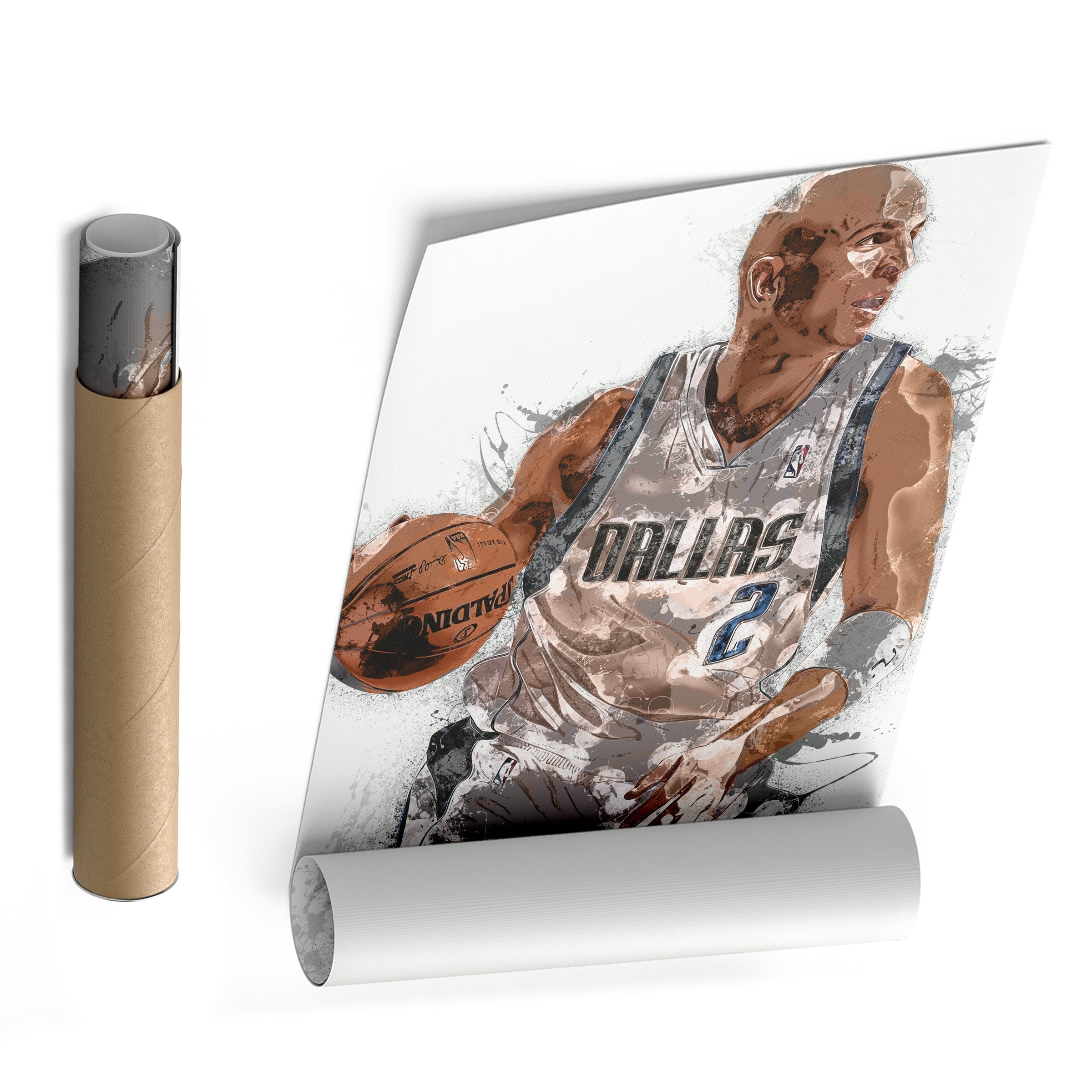 Jason Kidd Canvas Art – Dallas Mavericks Wall Decor