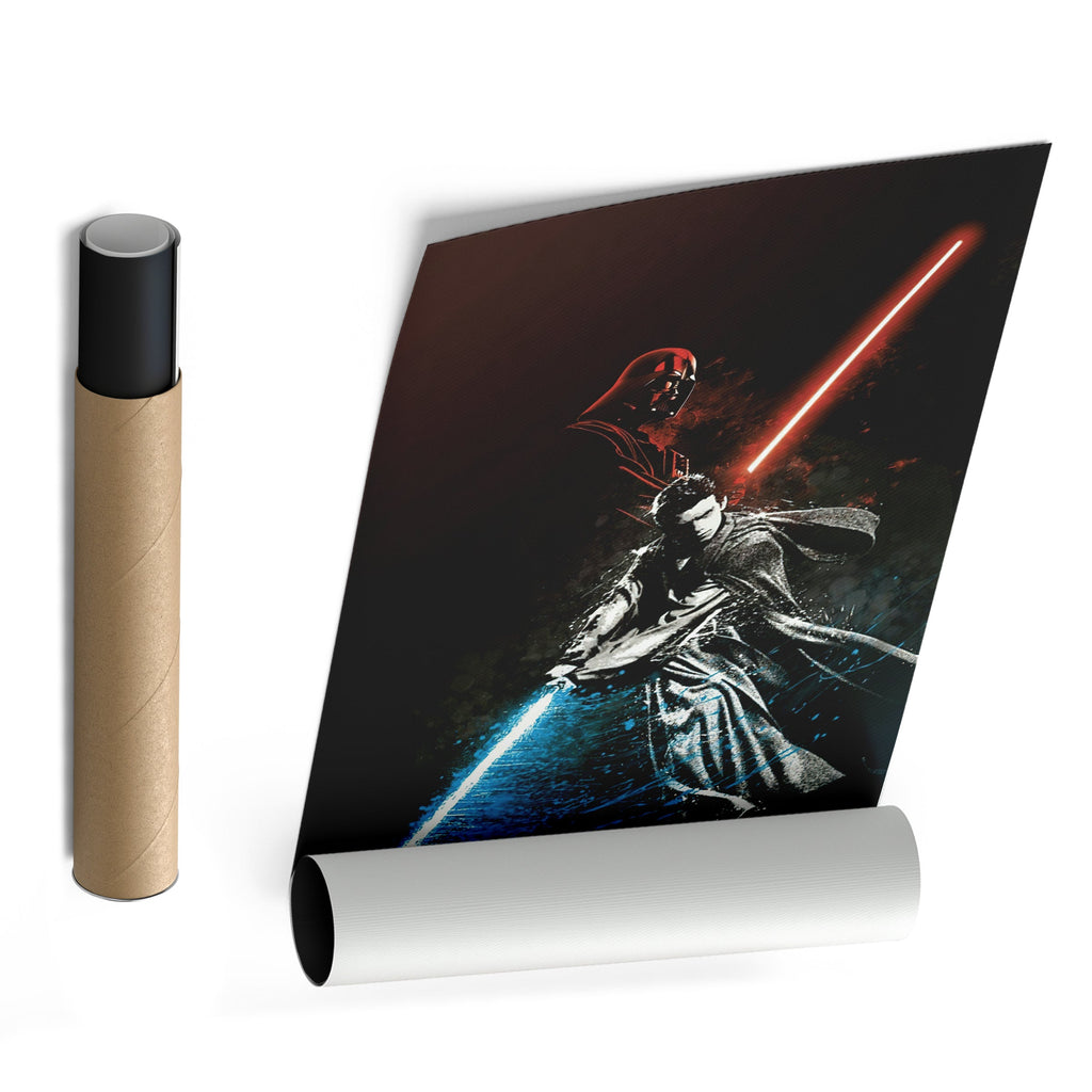 Darth Vader Anakin Skywalker Poster - Star Wars Canvas Wall Art Decor