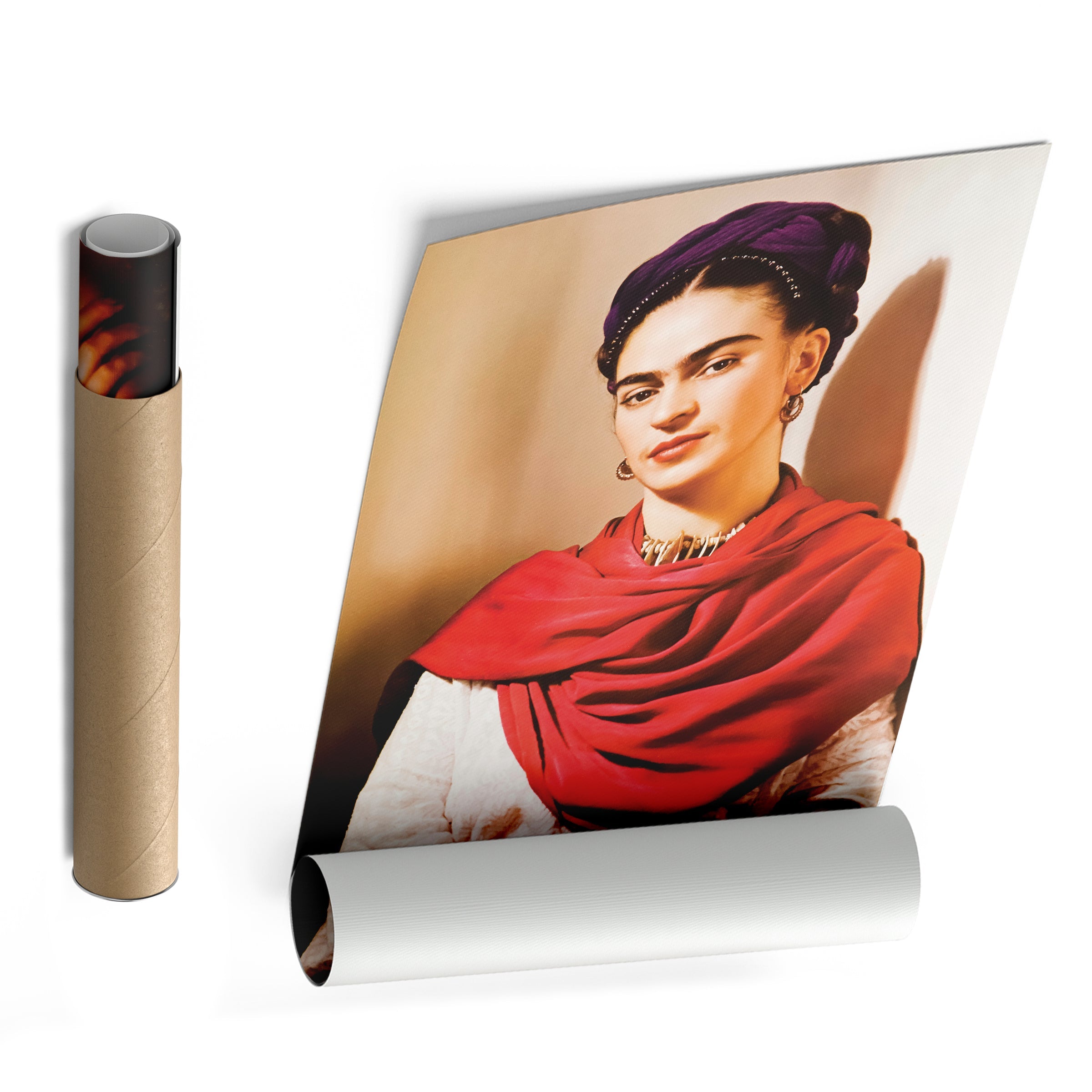 Frida Kahlo Canvas – Wall Art Gift for Art Lovers, Feminists, and Creative Spaces