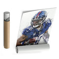Saquon Barkley Canvas Art – New York Giants Wall Decor
