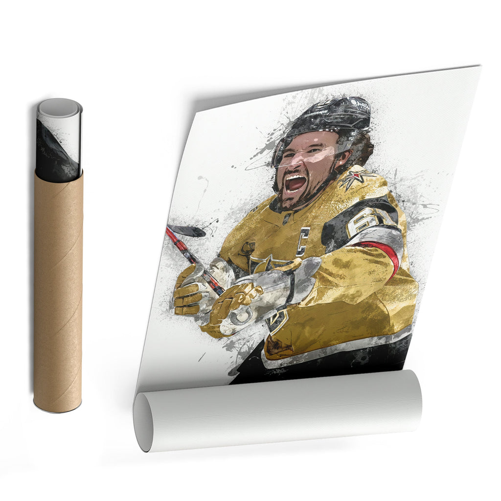 Mark Stone Canvas Art – Vegas Golden Knights Wall Decor