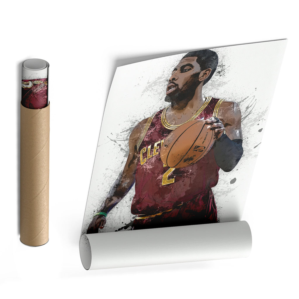 Kyrie Irving Canvas Art – Cleveland Cavaliers Wall Decor