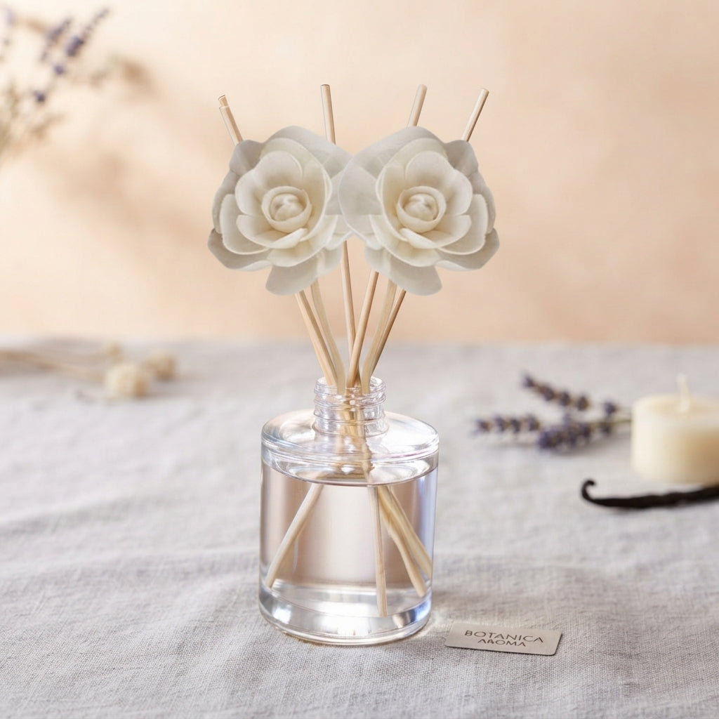 Floral & Feminine Reed Diffuser Collection – Rose, Lavender & Jasmine
