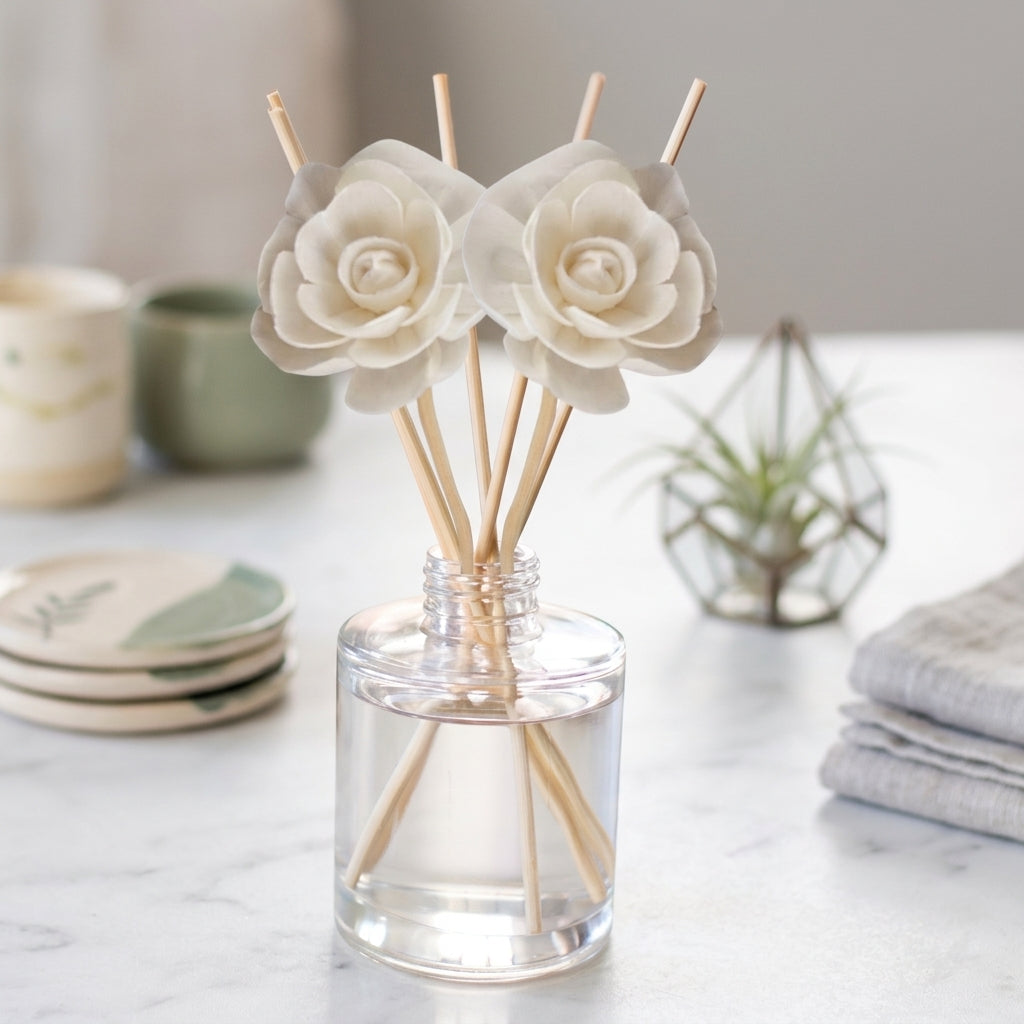 Clean & Fresh Reed Diffuser Collection – Crisp Linen, Cotton & Citrus