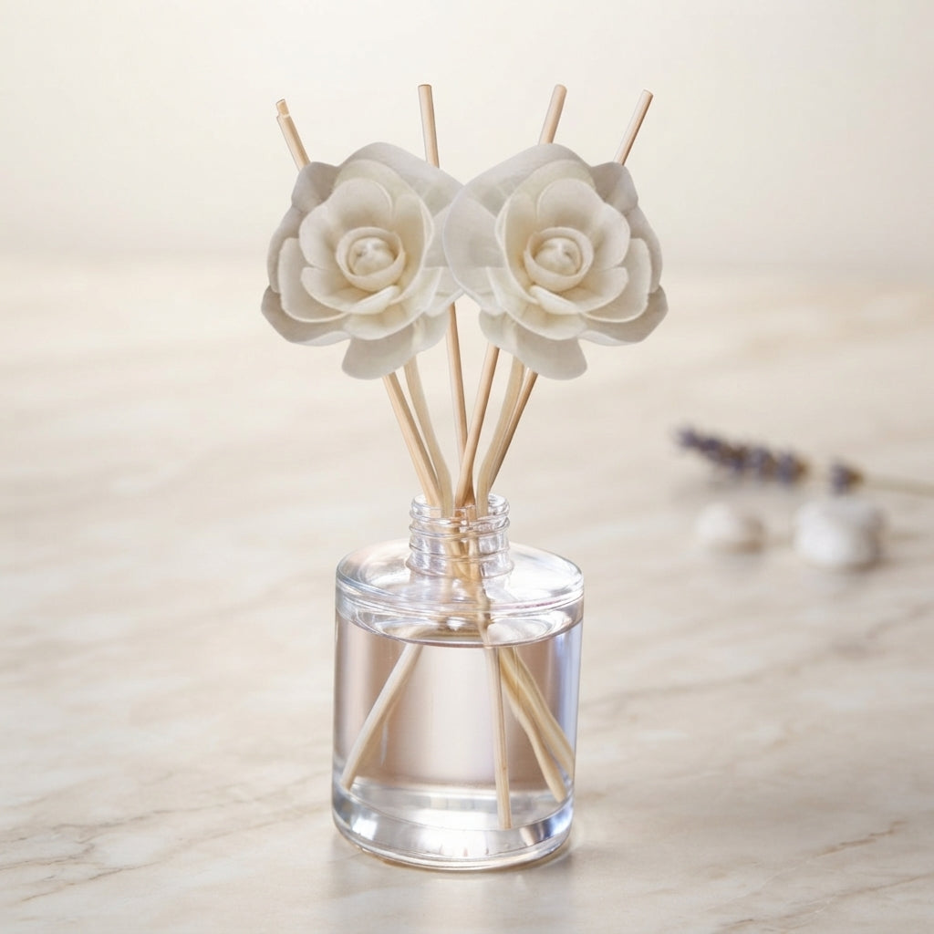 Floral & Feminine Reed Diffuser Collection – Rose, Lavender & Jasmine