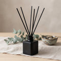Bold & Masculine Reed Diffuser – Wood, Smoke & Obsidian