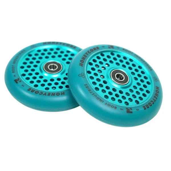 Root Industries HoneyCore Wheels 110mm - Blue/Blue (Pair)
