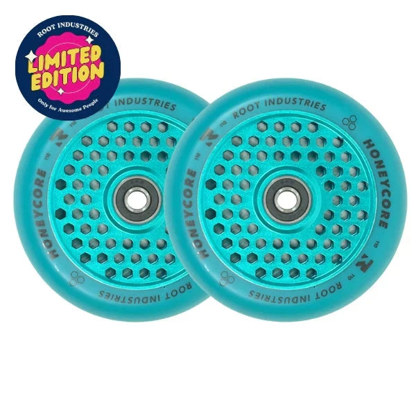 Root Industries HoneyCore Wheels 110mm - Blue/Blue (Pair)