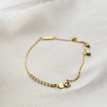 S925 Sterling Silver Heart Zirconia Bracelet - Romantic Hypoallergenic Jewelry for Women