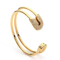 Safety Pin Cuff
