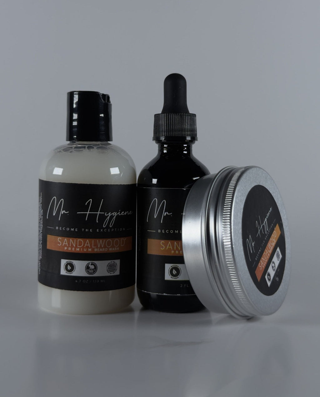 Sandalwood Beard Kit – Bold Scent, Complete Care